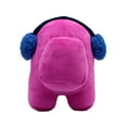 thumbnail image 4 of Among Us 6" Plush, Pink Earmuffs, Stuffed Animals & Plush Toys for Children 3+, 4 of 5