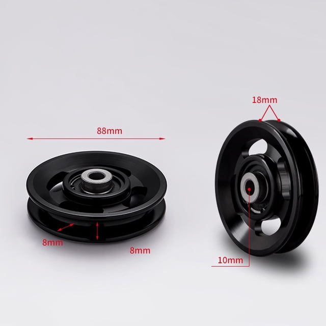 Cable Pulley Wheel Roller Workout Pulley Wheel for Pulley Block 75-114MM