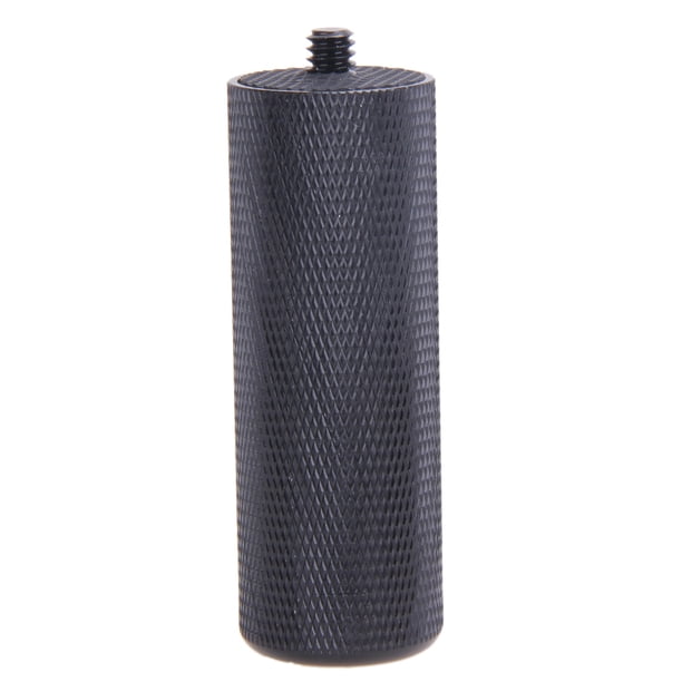 1 mango de metal/estabilizador de cámara SLR DSLR con empuñadura de mano de 4 pulgadas para linterna LED