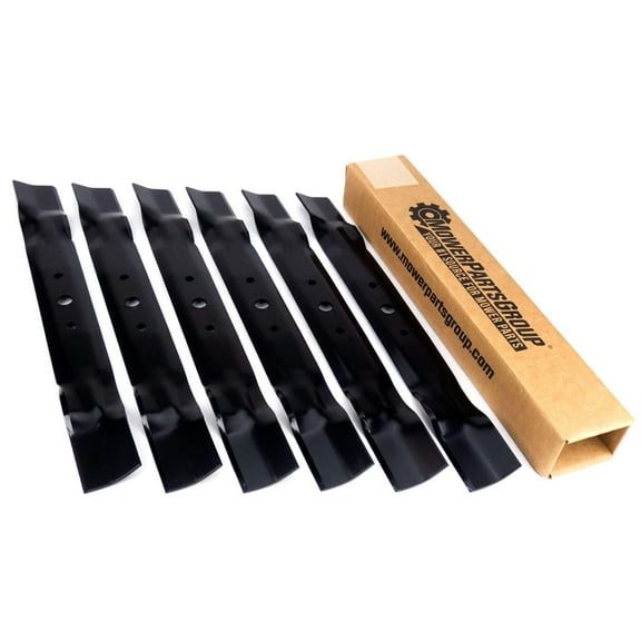 (6) Mulching Blades for John Deere 42" GX20249 GX20433 GY20567