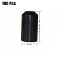 thumbnail image 1 of Bgsha 100 Pcs Capuchon de Rétrécissement Chaud Capuchon de Rétrécissement Thermique Protection Imperméable pour Embout de Câble, 1 of 9