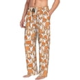 thumbnail image 2 of Fotbe Corgi Animal Men's Pajama Pants,Sleepwear Pants,Pj Bottoms Drawstring And Pockets-Medium, 2 of 9