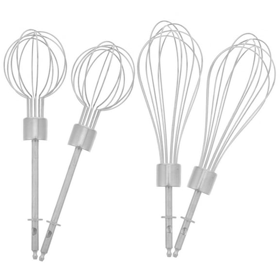Homoyoyo Stainless Steel Hand Mixer Beaters 4 Pieces Replacement Attachments for Baking and Mixing