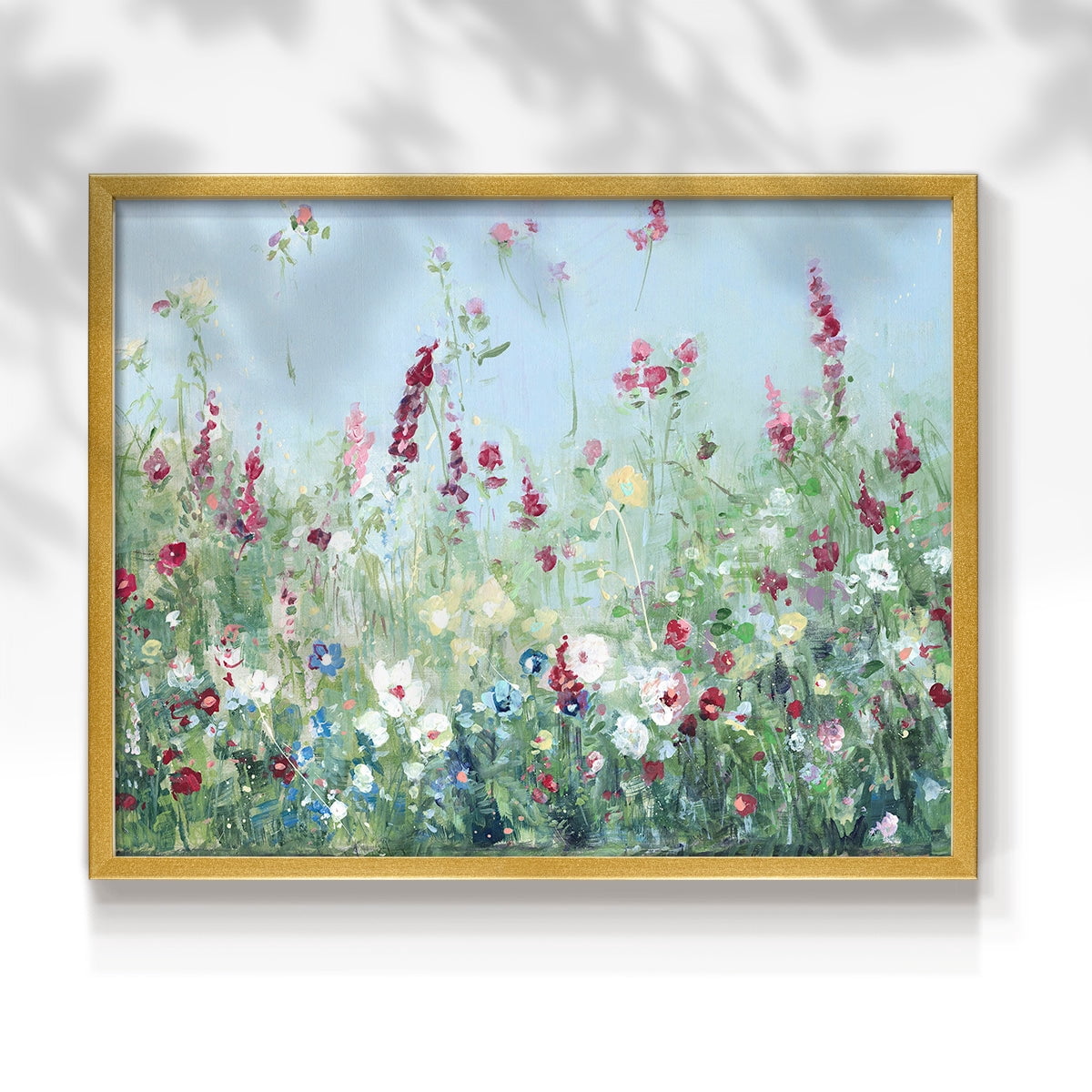 Sweet Summer Meadow by Sally Swatland - Restickable Framed Giclée Print
