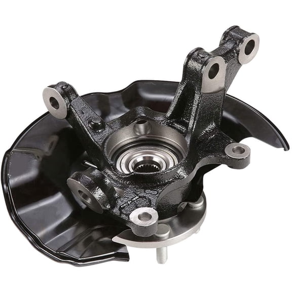 A-Premium Front Wheel Hub Bearing and Knuckle Assembly Compatible with Toyota Corolla Matrix 2009 2010 2011 2012 2013 1.8L 2.4L Left