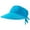 Blue, variant on BadPiggies Sun Visor Hat for Women Large Brim Summer UV Protection Beach Cap Golf Sports Adjustable Hat (Blue)