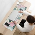 thumbnail image 3 of Flowers and White Stamens&nbsp;mousepad Gamingwaterproofwashable&nbsp;for Office Home Work GamingmousepadRubber Base Mousepad with Stitched Edges 31.5x11.8inches, 3 of 7