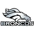 thumbnail image 1 of Denver Broncos Auto Emblem - Silver, 1 of 1