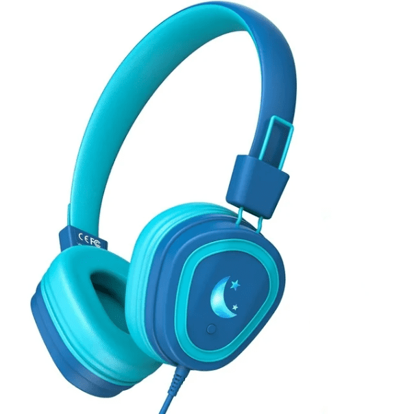 Mpow Kids Headphones with Mic 85 94dB Safe Volume Foldable Adjustable for School Tablet Walmart