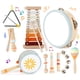 thumbnail image 1 of Instrumentos musicales M SANMERSEN Montessori de madera de 1 a 3 años, 1 of 7