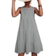 thumbnail image 1 of Vestido Casual Con Gradas,Vestido Con Gradas De Cuello Redondo Vestido Con Gradas De Cuello Redondo Vestido Sin Mangas Con Gradas Muy Versátil, 1 of 6