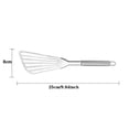 thumbnail image 3 of Cooking Utensils Stainless Steel Fish Spatula for Frying Grilling Large Turnover Kitchen Tool, 3 of 8