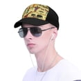thumbnail image 4 of Yiaed Ethnic African Print Baseball Cap Dad Hat Polo Style Plain Blank Adjustable Size, 4 of 5