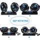 thumbnail image 4 of 12V Car Fan Dual Rotating Heads Silent 360-Degree Rotatable 2-Speed Adjustable Double Car Fan with Cigarette Lighter, 4 of 4