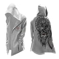 thumbnail image 3 of Ulitacool Boy Tops Halloween Round Neck Long Sleeve Cartoon Graphic Outerwear 5-6 Years Grey, 3 of 3