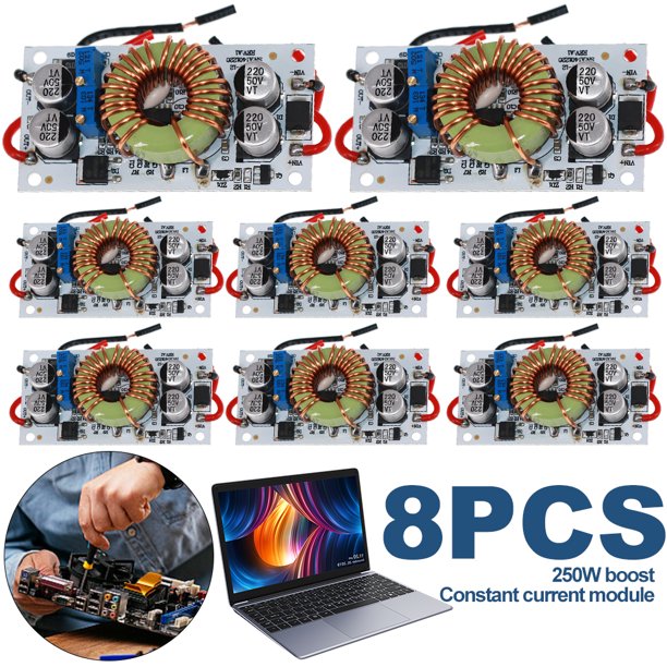 250W 10A Ajustable DC-DC Boost Converter LED Driver Boost Module para computadora portátil automóvil