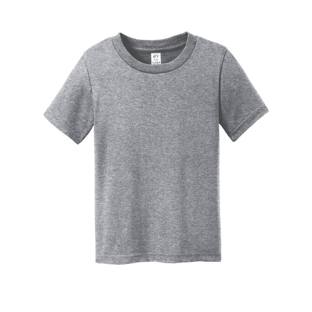 Gravity Threads Toddler Soft Cotton Short-Sleeve T-Shirt - Athletic Heather - 2T