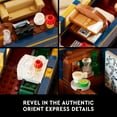 thumbnail image 5 of LEGO Ideas The Orient Express Train 21344 Building Set for Adults; Gift Idea for Lovers of Travel and History (2,540 Pieces), 5 of 7