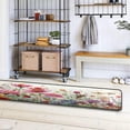 thumbnail image 7 of FREEAM Watercolor Flowers Non-Slip Runner Rug Area Rug Washable Rectangle Rug for Bedroom Living Room Bathroom Hallways Home Decor 72x, 7 of 7