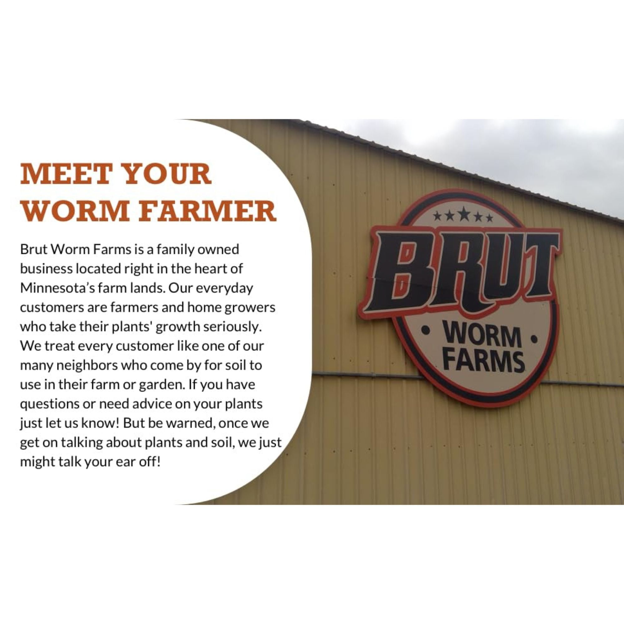 Brut Worm Farms Organic Aspen Mulch, High Water Retention for Gardens, 28 lbs.