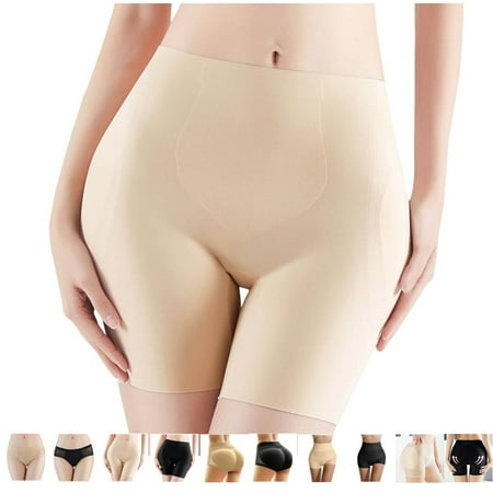 High Waisted Shapewear for Women:Tummy Control Underwear for Women Seamless Shaping High Waisted Panties Stripe Panty