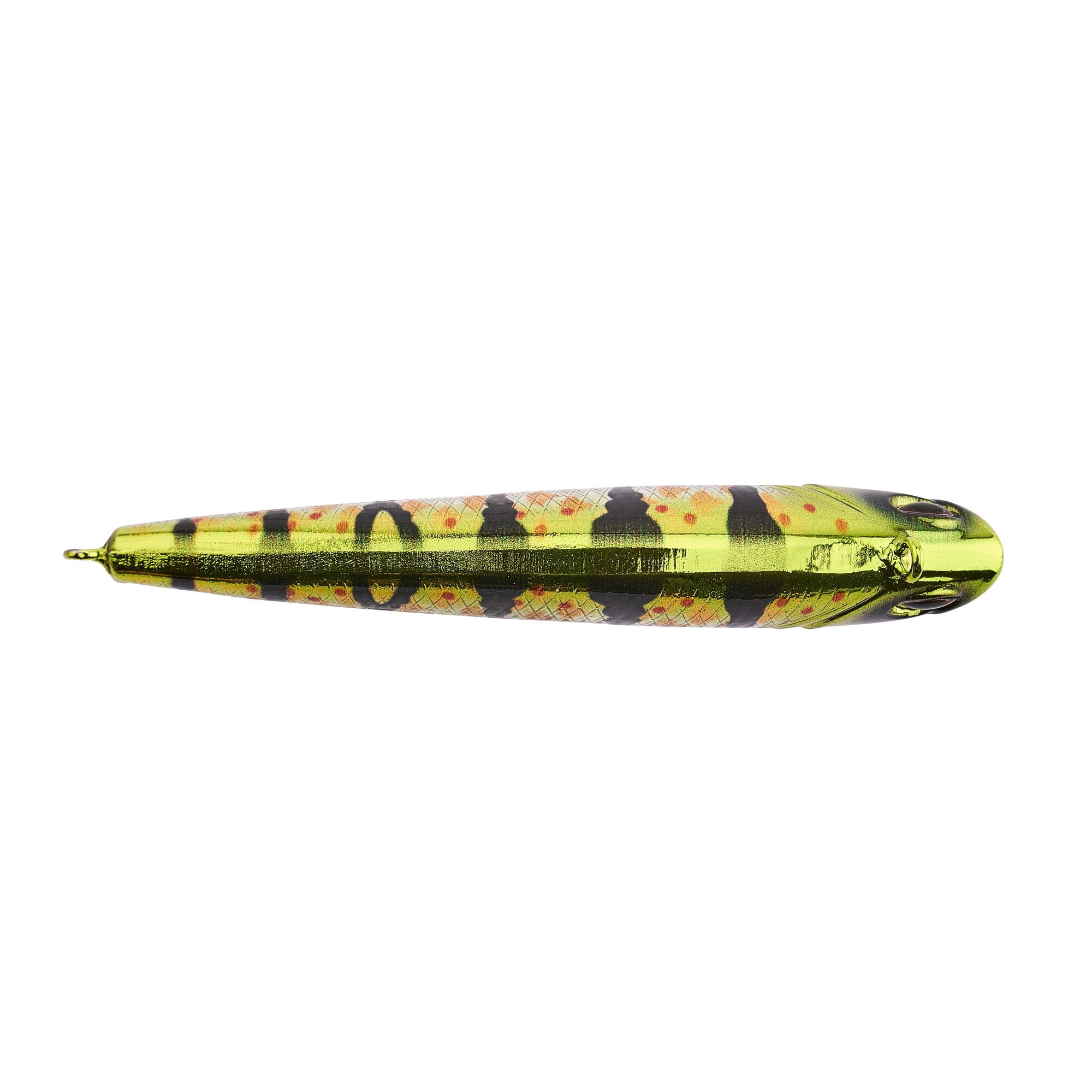 Berkley Finisher, 2.75 in, Glide Baits, Chrome Perch (1 Count)