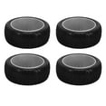 thumbnail image 1 of 1/8 RC Wheel, RC Rubber Tire Direct Replacement Plastic Hub  for Car Black,Red,White, 1 of 7