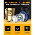 thumbnail image 4 of Bombillas LED para Faros Antiniebla Auxbeam H11/H8/H9 50W 6500K 8000LM 12V, 4 of 8