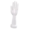 thumbnail image 1 of Expositor de mano de maniquí, soporte para relojes, pulseras, regalos, organizador de joyas Blanco Izquierda, 1 of 6