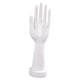 thumbnail image 1 of Expositor de mano de maniquí, soporte para relojes, pulseras, regalos, organizador de joyas Blanco Izquierda, 1 of 6