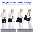 thumbnail image 2 of Bolsa UERRUAM de pana ligera para mujer, color negro, 2 of 8