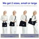 thumbnail image 2 of Bolsa UERRUAM de pana ligera para mujer, color negro, 2 of 8