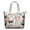 Husky Dog Flower, variant on Pink Cute Dachshund Dog and Love Heart Travel Tote Bags for Women Carry On,Large Weekender Bags for Women Travel,Multi Functional Duffle Bag for Work,Shopping,Sports
