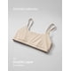 thumbnail image 5 of Bralette CRZ YOGA Softhold Sin Aros Cuello Redondo Tan Talle S, 5 of 5
