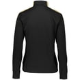 thumbnail image 2 of Augusta S Ladies Medalist 2.0 Pullover Black/Vegas Gold 4388, 2 of 3