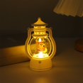 thumbnail image 2 of Portable Christmas LED Lantern  Tree Decor Night Lights Stanta Claus Snowman Colleagues Friends For Home Oil Lamp, 2 of 12