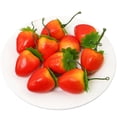 thumbnail image 2 of Dserhfy 10Pcs/Bag Artificial Fruit Foam Vibrant Color Realistic Mini Long Lasting Photo Props Crafts Dining Table Decor Fake Vegetable Home Supplies, 2 of 8