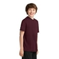 thumbnail image 4 of Port Company Youth Performance Tee-L (Athletic Maroon), 4 of 6