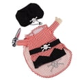 thumbnail image 3 of Pirate Pet Costume Set Festive Fun Dress Up Party Cosplay Pet Outfit Suitable for Dogs and CatsXL, 3 of 9