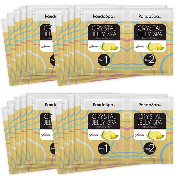 Pandaspa Crystal Jelly for Pedicure Spa Foot Bath Soak and exfoliate
