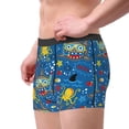 thumbnail image 2 of Gaeub Animals1 Print Men's Boxer Briefs,Super Fit Boxer Briefs for Men,Quick-Dry Underwear with 4-Way Stretch-Small, 2 of 5