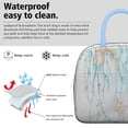 thumbnail image 3 of Lunch Bag Lunch Box for Women Reusable Insulated Lunch Bags,Water-Resistant Seashell Pattern Cooler Lunch Tote Bag, Large Capacity for Work Travel Picnic, 3 of 6