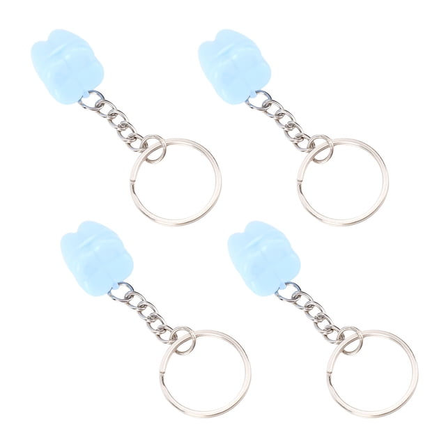 20 Pcs Tooth Necklace Boxes for Lost Teeth for Kids, Portable Milk Teeth Holder Case Organizer Keychain