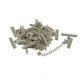 thumbnail image 1 of de 12 Corchetes de Langosta de Plata, Tubo de Campana, Collar con Ajuste de , Artesanal, 1 of 5