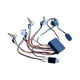 thumbnail image 2 of Circuito de preamplificador de bajo con ecualizador pasivo activo precableado para guitarra eléctrica y bajo 2 bandas, 2 of 8