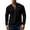 Black, variant on Men's Corduroy Henley Shirts Long Sleeve Casual Button Up Pullover Lightweight Classic Fall T-Shirt