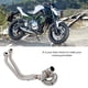 thumbnail image 5 of Sistema de escape completo para motocicleta, conexión de tubo delantero circular para Kawasaki Z650 Ninja 650 (plateado) Jadeshay  A, 5 of 9