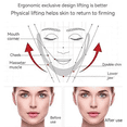 thumbnail image 2 of 40 piezas/10 hojas de pegatinas de elevación facial en forma de V, adhesivo de maquillaje invisible, cinta de elevación facial, parche delgado, adhesivo transpirable para levantar el mentón., 2 of 6
