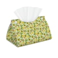 thumbnail image 2 of Lsque Cartoon Dinosaurs,Cute Dinosaurs Printed Long Tissue Box Cover Holder, Facial Paper Organizer Dispenser,Triangle with Bottom Belt, PVC Leather Decorative Organizer, 2 of 9