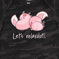 thumbnail image 4 of Inktastic Let's Relaxolotl with Cute Sleeping Axolotls Boys or Girls Baby Bodysuit, 4 of 5